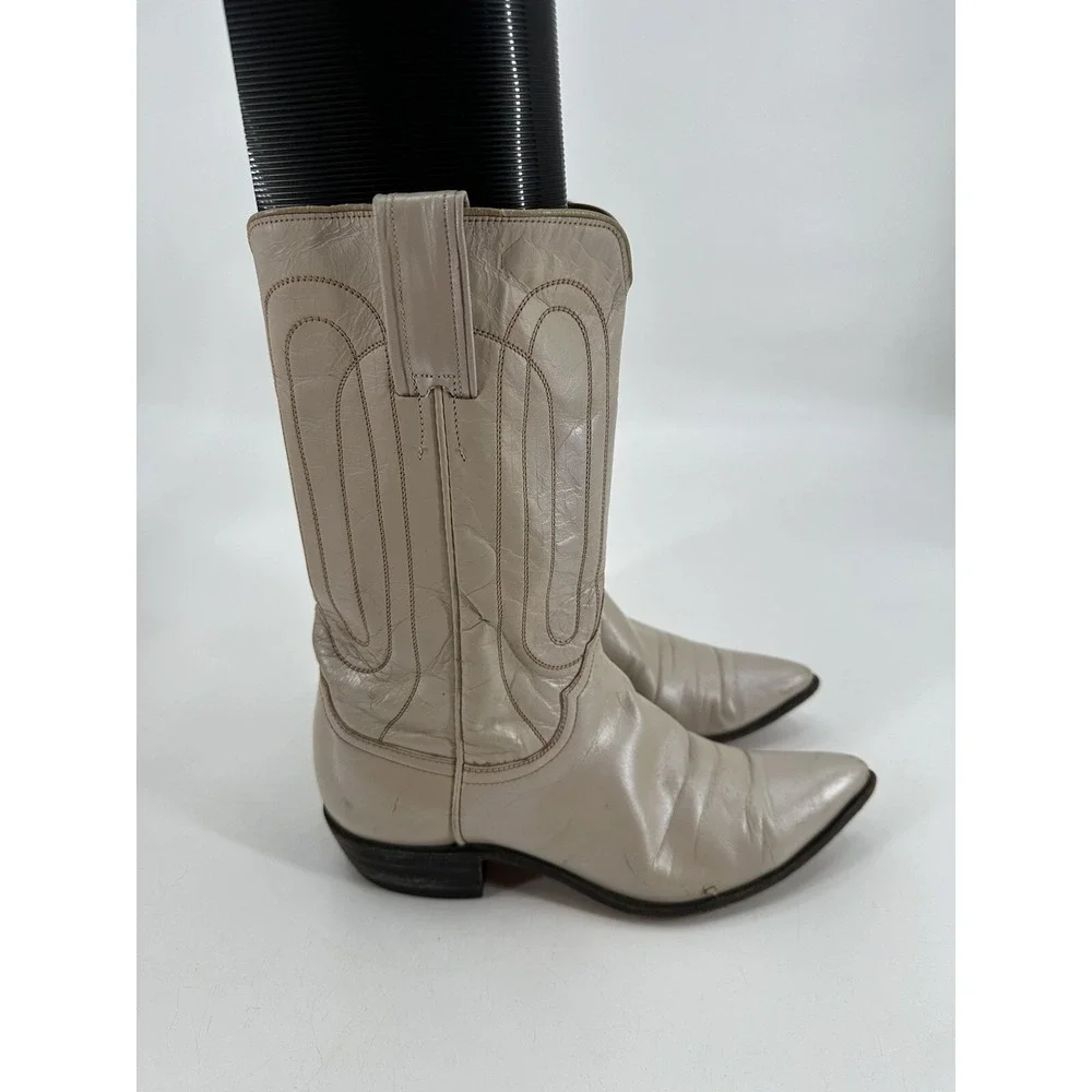 Justin Woman's 055 Khaki Suede Mid Cut Hiker Boots Size 13M 1616‎